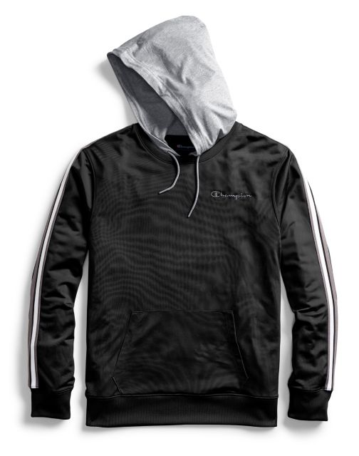 Champion Men's Track Hoodie, Embroidered Logo S4523 550206