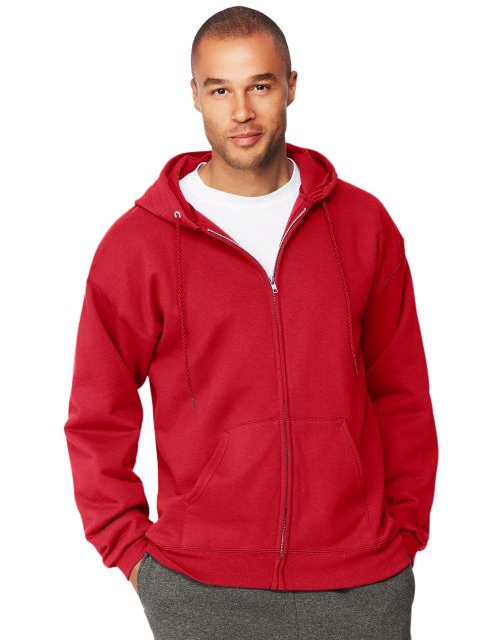 Hanes Men’s Ultimate Cotton® Heavyweight Full Zip Hoodie (F280) F284
