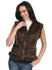 Scully Ladies Faux Shearling Vest 8007