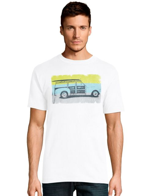 Hanes Men's Surf Call Graphic Tee GT49 Y06039