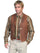 Scully Leather Men's Vintage Lamb Conchos Four Welt Pockets Vest 965