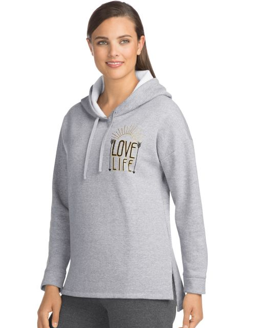 Hanes Women's Graphic Pullover Hoodie O4A86