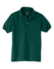 Hanes Kids' Cotton-Blend EcoSmart® Jersey Polo 054Y