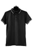 Ladies Pique Polo-Stripe Accent 5510