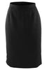 Women's Microfiber Flat Front Straight Skirt 9792
