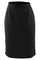 Women's Microfiber Flat Front Straight Skirt 9792