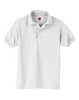 Hanes Kids' Cotton-Blend EcoSmart® Jersey Polo 054Y