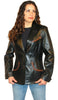Scully Western Blazer Women's Leather Contrasting Trim L876