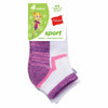 Hanes Girls' Sport Ankle 4-Pack HGATA4