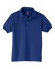 Hanes Kids' Cotton-Blend EcoSmart® Jersey Polo 054Y