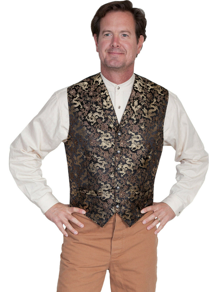 Scully Wahmaker Men's Drago Lapel Vest 512044