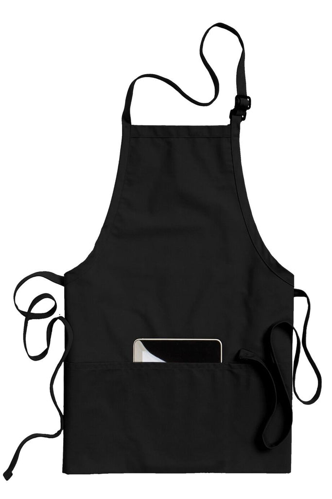 Three Pocket Bib Apron 9002