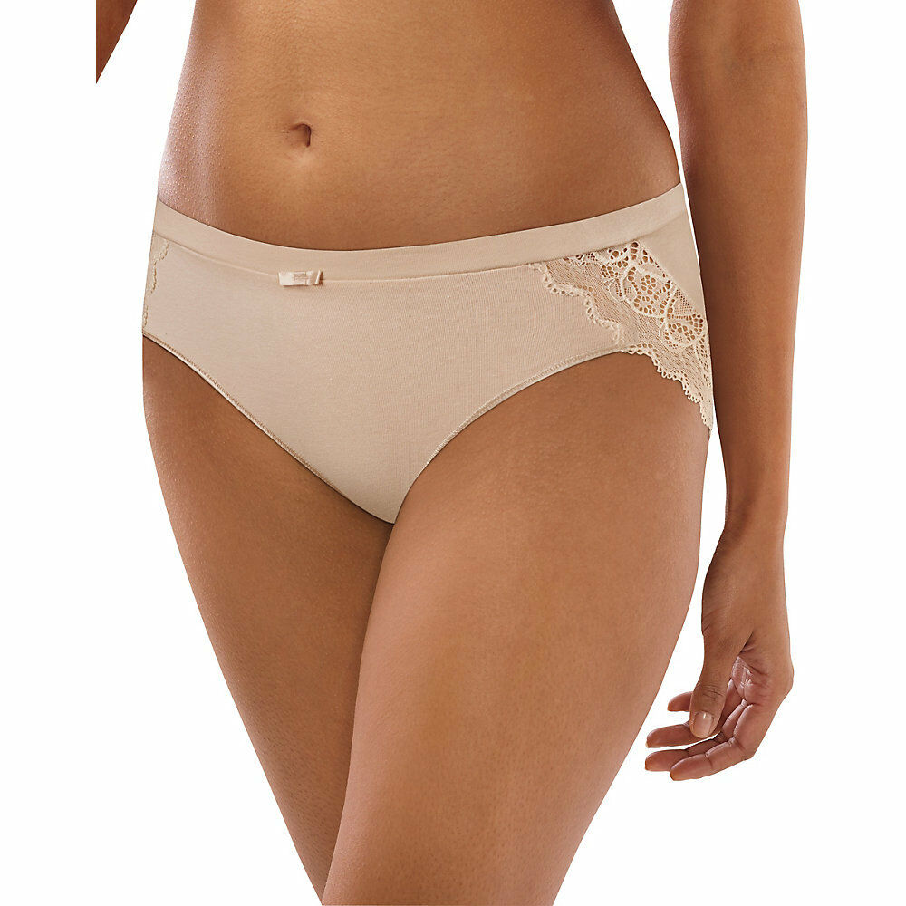 Bali Lace Desire Cotton Hipster Panty DFCD63