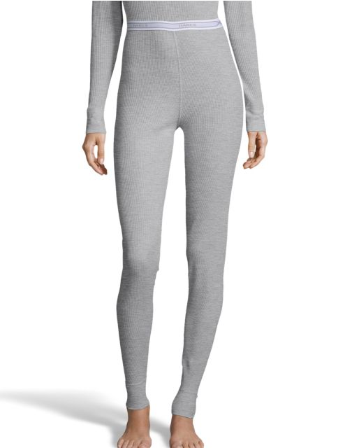 Hanes Women's Waffle Knit Thermal Pant 125602