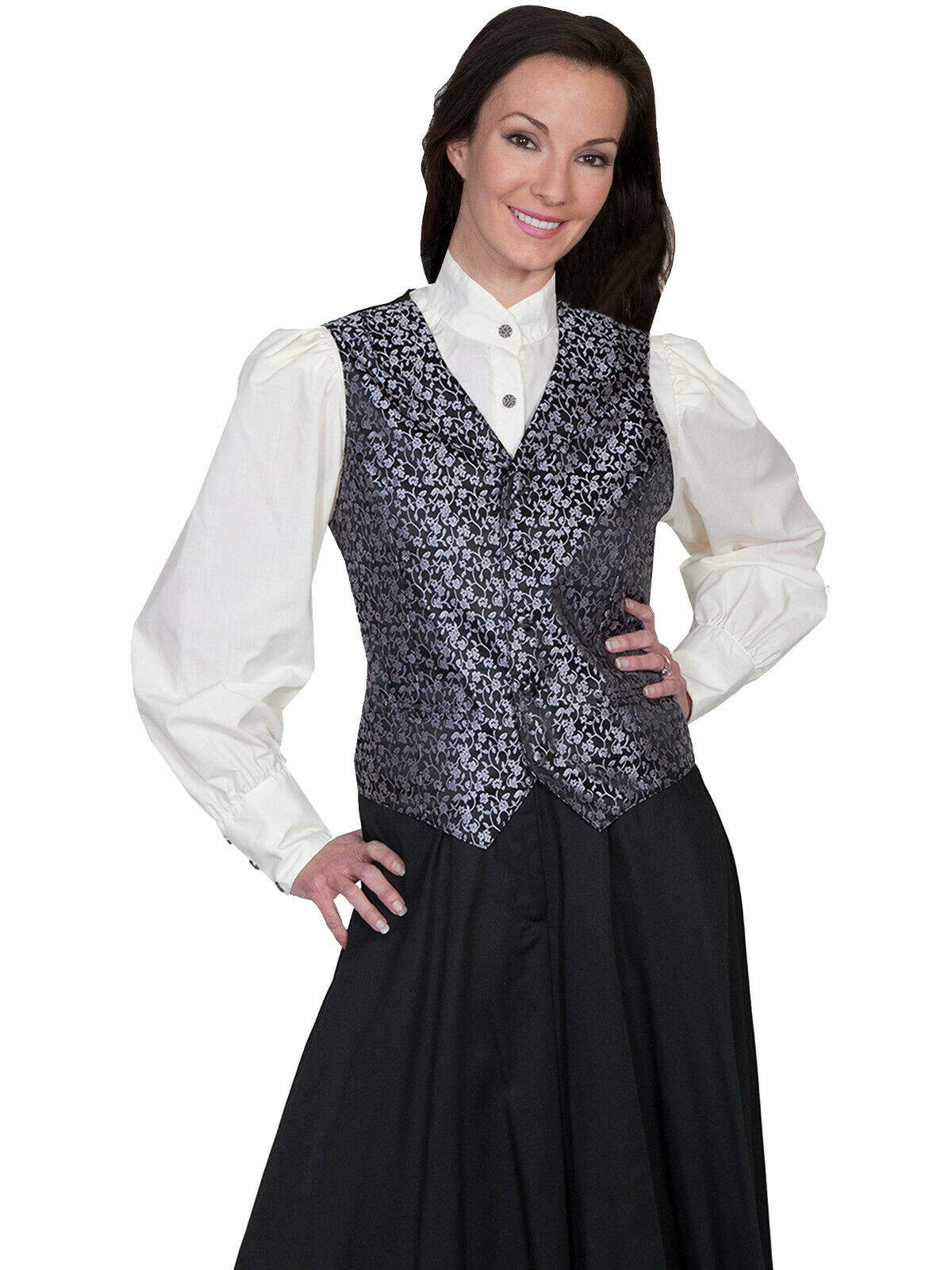 Scully Women's Rose Vine Vest RW590