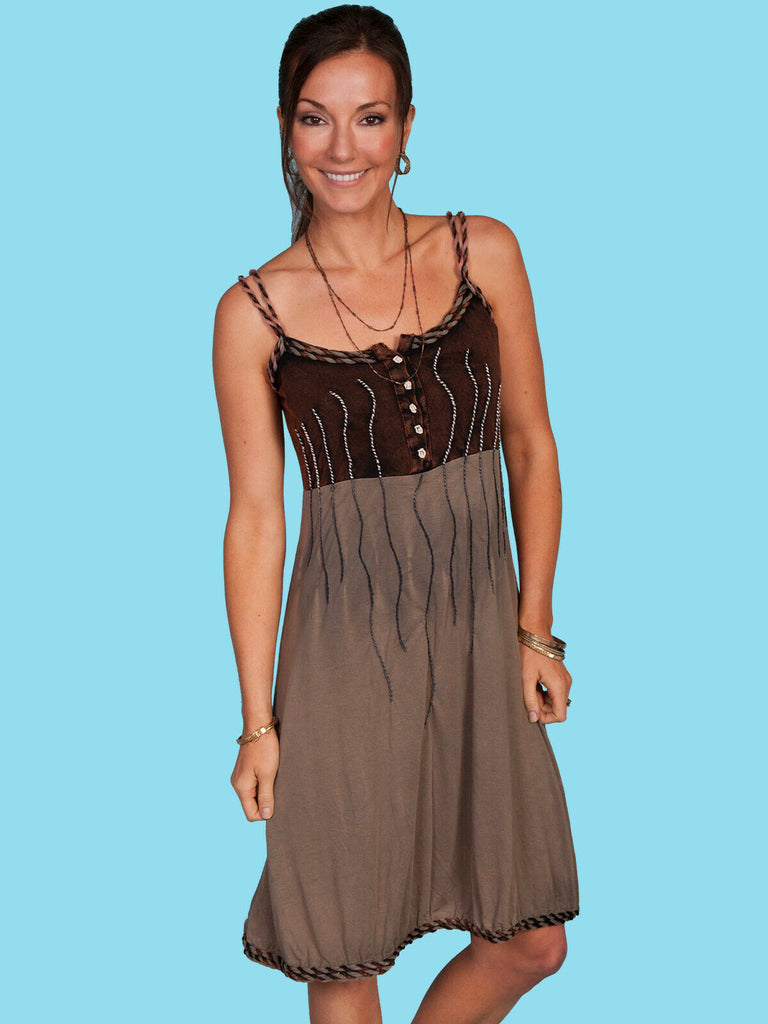 Scully Women's Spaghetti Strap Dress HC125