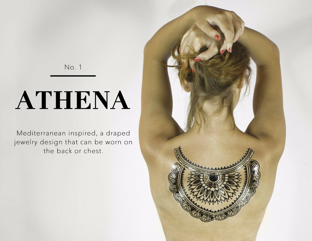 BODY ARTS INK ATHENA BODY TATTOO VLBT1