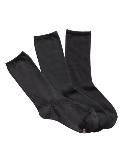 Hanes Women's ComfortSoft® Extended Sizes Crew 3-Pack 882/3P
