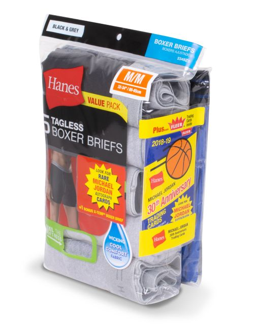 Hanes Michael Jordan Collector's Edition Boxer Brief w/Comfort Flex 6-Pk 2349E6