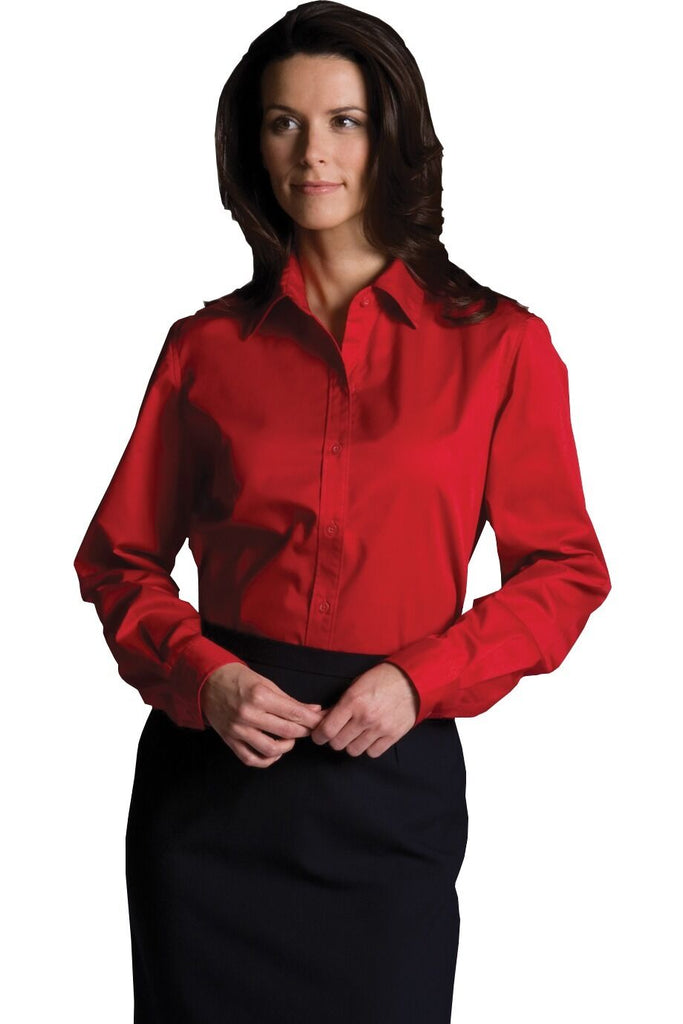 Cotton + Twill Long Sleeve Blouse 5750