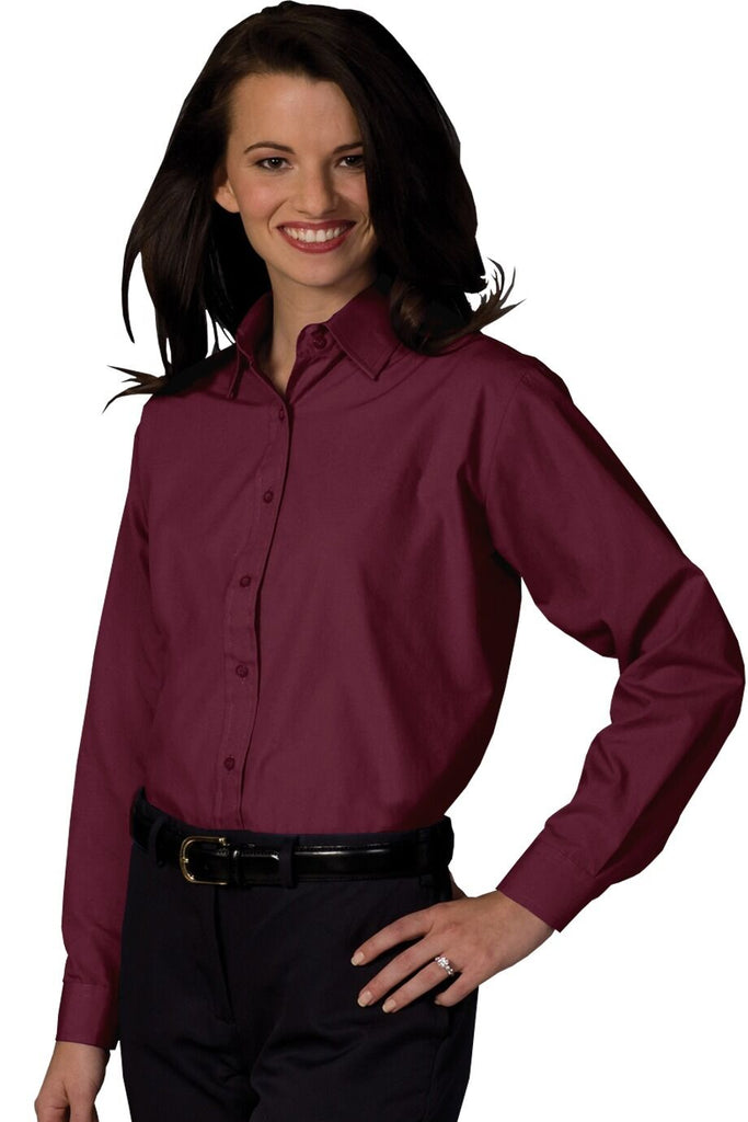 Broadcloth Long Sleeve Blouse 5363