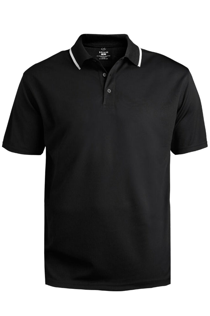 Men's Mesh Polo-Tipped Collar 1575