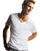 Hanes Men's TAGLESS® V-Neck Undershirt 5-Pack (2X-3X) 777P5