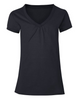Hanes Girls' Shirred V-Neck Tee K046