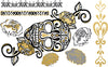 BODY ARTS INK MAYA BODY TATTOO VLBT4