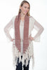 Scully Womens Acrylic Colorful Knit Cardigan HC305