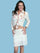 Scully Women's Tiered Cotton Skirt PSL-020SHORT