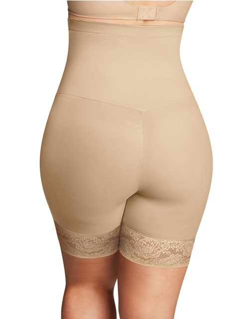 Maidenform Firm Foundations Curvy Hi Waist Thigh Slimmer DM1024
