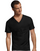Hanes Men's Dyed ComfortSoft® TAGLESS® V-Neck Undershirt 4-Pack 7765AS