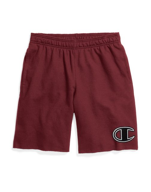 Champion Men's Powerblend™ Fleece Shorts, Big C Logo GF38H Y07972