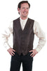 Scully Men's Polyester Paisley Vest RW093N