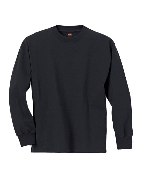 Hanes Youth ComfortSoft® TAGLESS® Long-Sleeve T-Shirt 5546