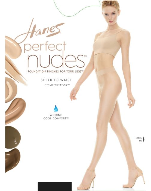 Hanes Perfect Nudes™ Sheer to Waist Run Resistant Light Tummy Control PN0002