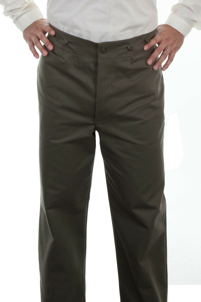 Scully Big Men's Herringbone Pants 541712X