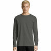 Hanes Men's TAGLESS® Long-Sleeve T-Shirt with Pocket 5596