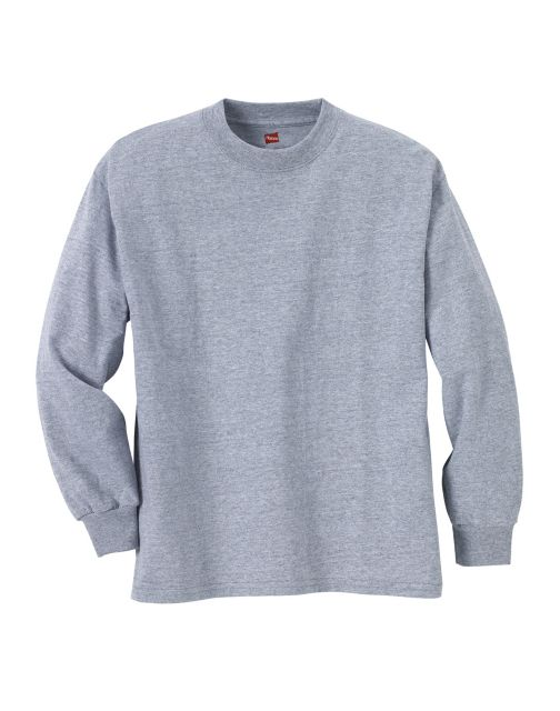 Hanes Youth ComfortSoft® TAGLESS® Long-Sleeve T-Shirt 5546