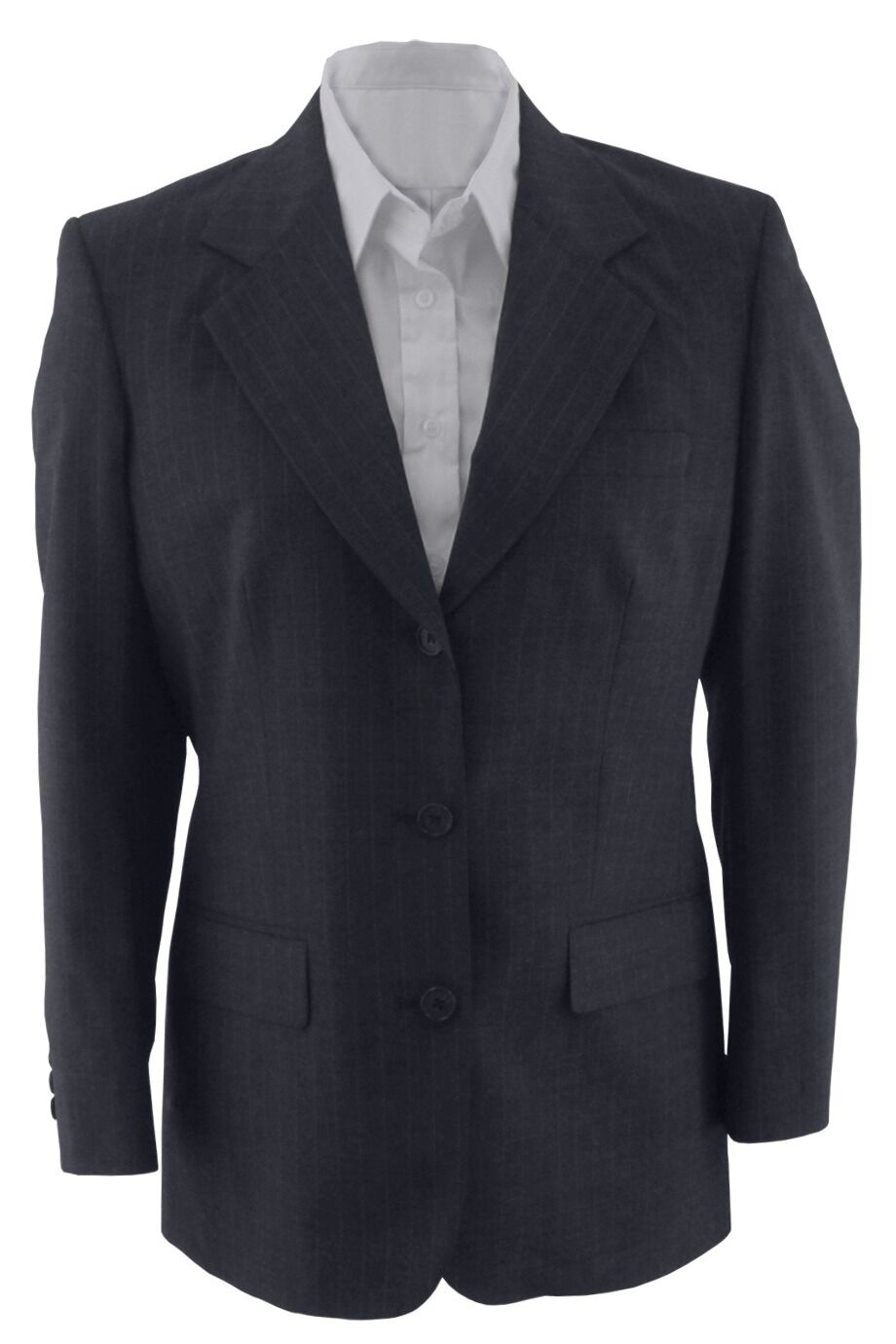 Women's Single Breasted Wool Blend Suit Coat 6680