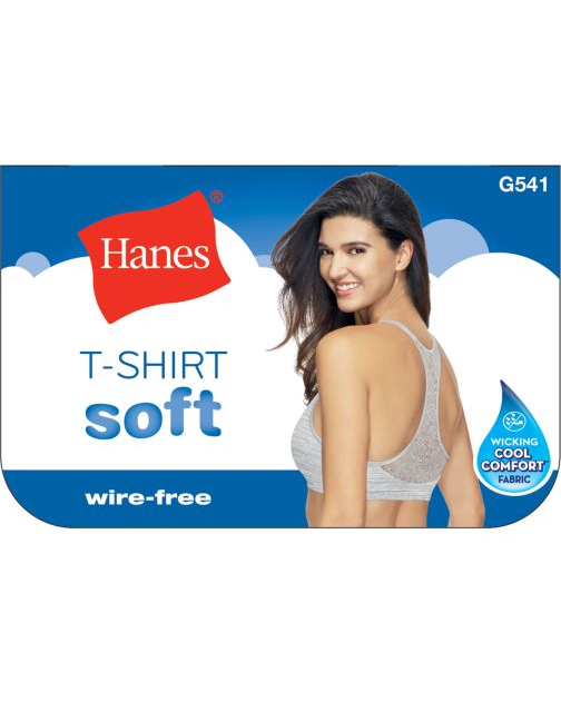 Hanes T-Shirt Soft Foam Racerback Bra MHG541