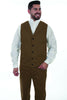 Scully Wahmaker Men's 100% Cotton Herringbone Vest 541714