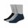 Hanes Men's 1901 Heritage Half Cushion Low Cut Socks 3-Pack HT1L3