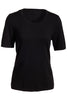 Women's Short Sleeve Scoop Neck Sweater 7055