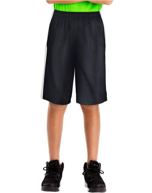 Hanes Sport™ Boys' 10-inch Performance Dazzle Shorts OD177