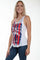 Scully Women's Americana Tank HC621