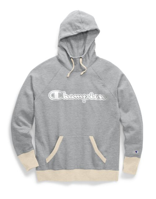 Champion Women's Powerblend® Fleece Pullover Hoodie Logo GF934 Y07970
