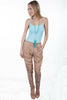 Scully Womens Chifon Panel Lace Bottom Pants HC316