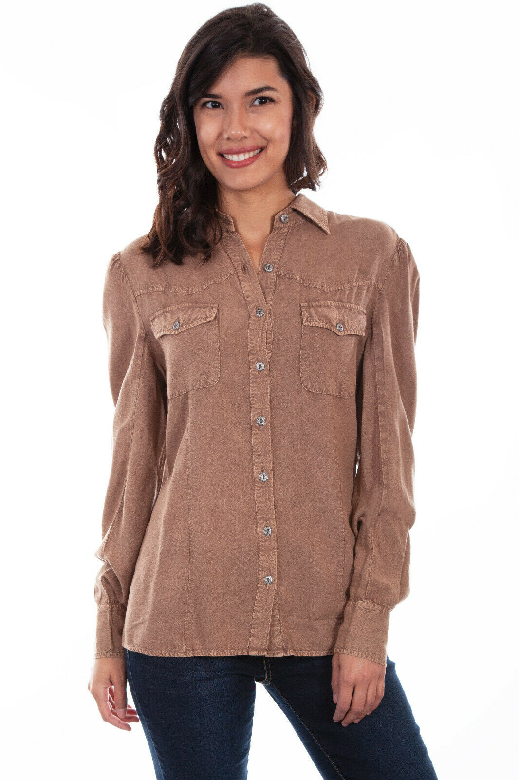 Scully Women's Western Yoke Blouse HC587